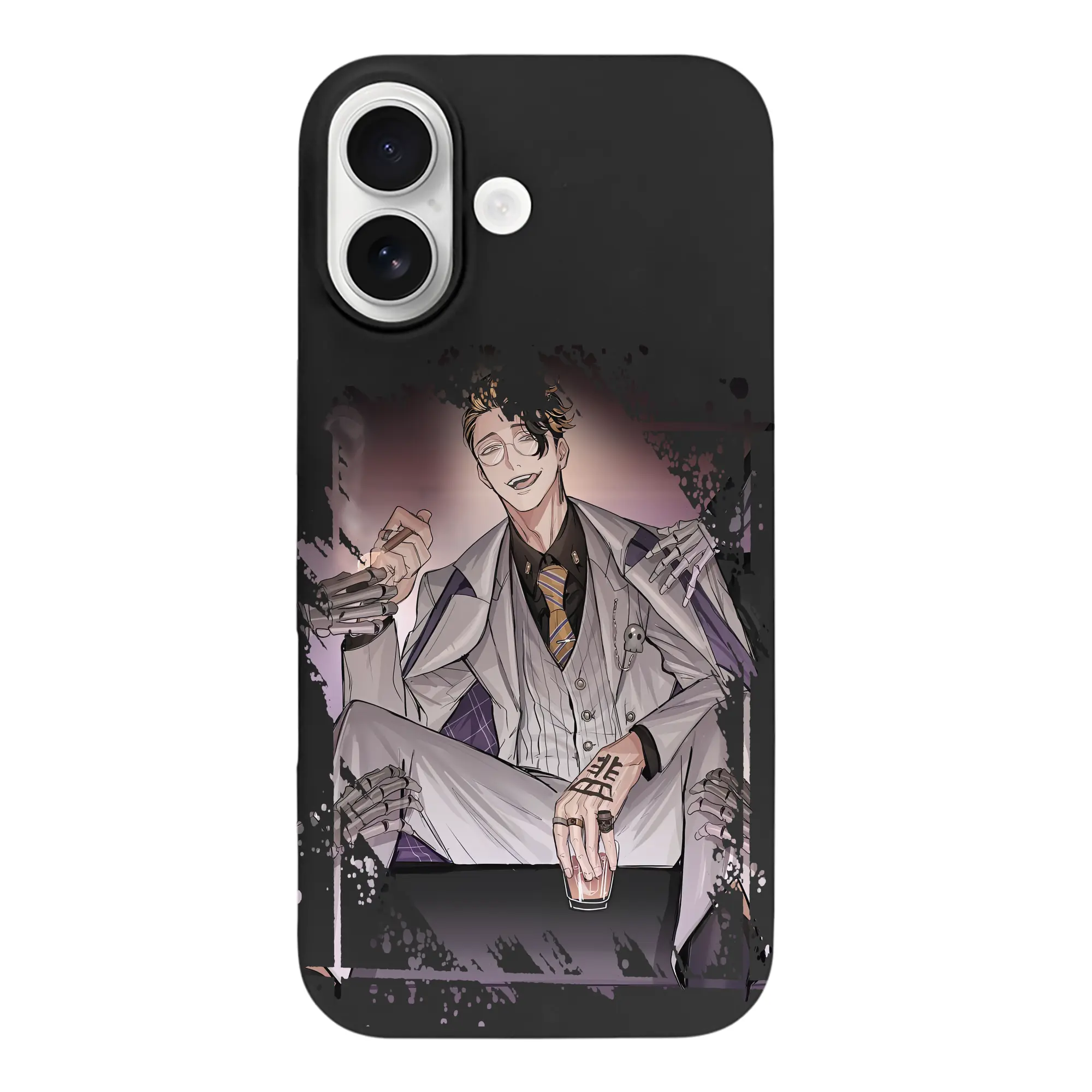 東京リベンジャーズ グッズ,半間修二 - iPhone 17 シリーズ シリコンケース 薄型 耐衝撃 指紋防止 ソフトタッチカバー 精密フィット 傷防止 保護ケース iPhone 17/17 Air/17 Pro/17 Pro Max 対応